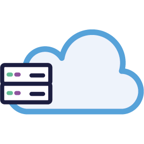 Icon representing Flexible, Scalable Cloud Solutions 