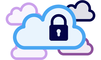 Virtual Private Cloud Icon