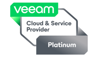 Veeam Platinum Cloud and Service Partner logo