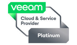 Veeam Platinum Cloud Partner logo