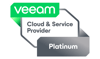 Veeam Platinum Cloud Partner Logo